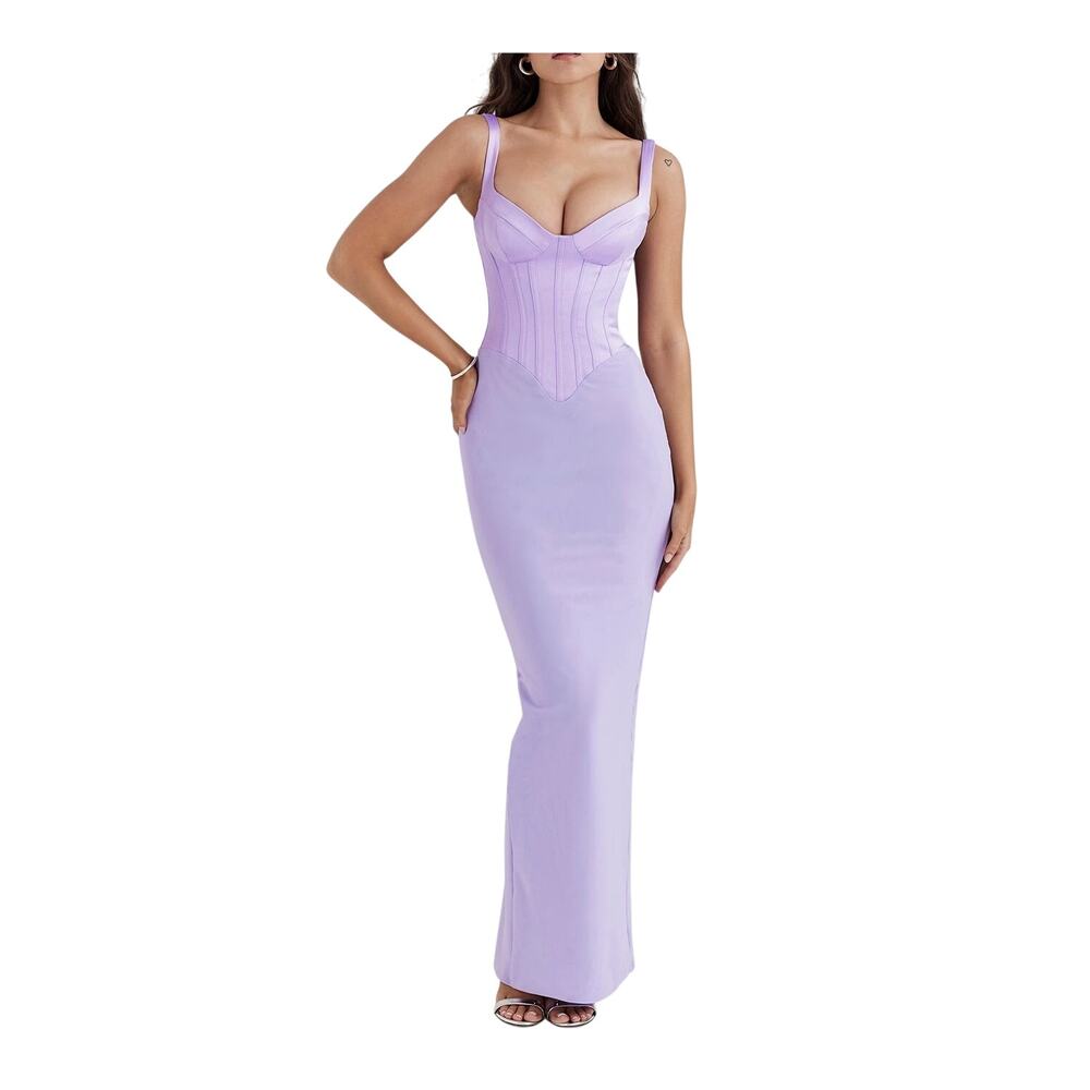 House of CB Lavender Midi Dress